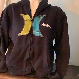 Hurley zip up hoodie